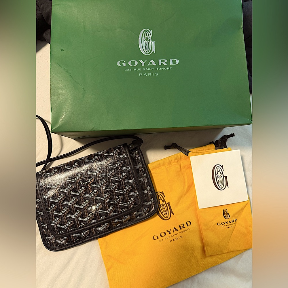 Goyard Plumet Pocket Wallet- in Black